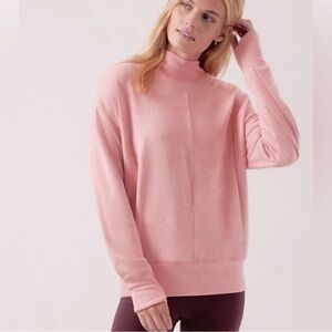 Athleta Blush Pink Apollo Crewneck